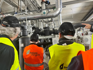 Nos actionnaires en visite à Amiens Energies